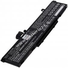 Batteria per Lenovo ThinkPad P15 Gen 1 20ST002FAU Laptop