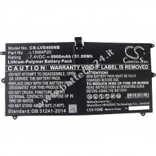 Batteria per Lenovo Tipo L15M4P20