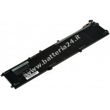 Batteria di alimentazione adatta per laptop Dell XPS 15 9550, 15 9530, tipo 4GVGH a.o.