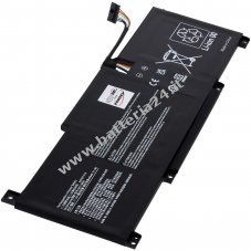 Batteria adatta al computer portatile MSI Modern A10M A11M Tipo BTY M491 connettore nero a 8 pin