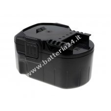 Batteria per AEG trapano avvitatore a percussione BSB 14STX NiMH