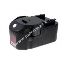 Batteria per AEG Trapano avvitatore a percussione BBM 18 STX NiMH