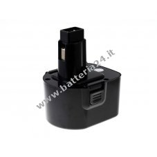 Batteria per Black & Decker Trapano avvitatore HP12RB Radio