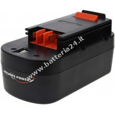 Batteria per Black & Decker Trapano avvitatore a percussione XTC18BK NiMH