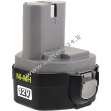 Batteria per utensile Makita batteria 1234 12V NiMH originale