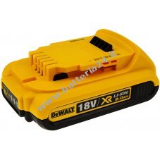 Batteria per per macchine a batteria Dewalt 18Volt XR / tipo DCB183 XJ originale