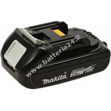 Batteria per lo strumento Makita Batteria a blocco tipo BL1820B (sostituisce BL1815) 197254 9 Li Ion 18V 2.0Ah