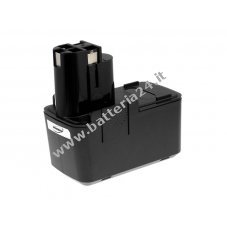 Batteria per utensile Bosch 9,6V 3000mAh NiMH wabe (piatta) cellule giapponesi