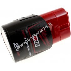 Batteria per Milwaukee avvitatore C12 D originale