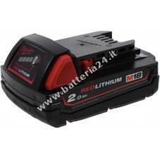 Batteria per seghetto alternativo Milwaukee HD18 JSB 2,0Ah Originale