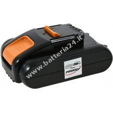 Batteria per falciatrice robotica Worx WR105SI, WR106SI