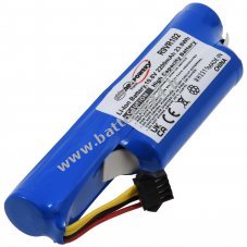 Batteria adatta per aspirapolvere robot Vileda VR102, Vileda VR ONE, tipo 18650 M26/ tipo 31CR19/66