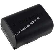 Batteria per Video JVC GZ MG750AU 890mAh