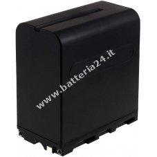 Batteria per Sony tipo NP F950/NP F960/ NP F970 10400mAh