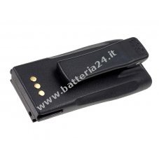 Batteria per Motorola CP150/ CP200/PR400/tipo NNTN4970A 1900mAh Ioni di Litio