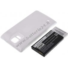 Batteria per Samsung Galaxy Note 4 / SM N910 / tipo EB BN910BBE 6400mAh colore bianco