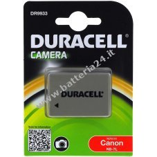 Duracell Batteria per Canon modello NB 7L