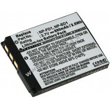 Batteria per Sony Cyber shot DSC T700