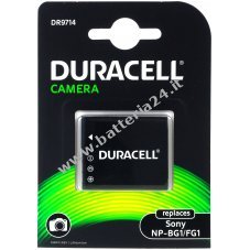 batteria Duracell per fotocamera digitale Sony Cyber shot DSC W80