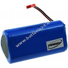 Batteria per robot aspirapolvere Electropan iLife V5 / iLife V5s / tipo ICP 186500 22F M 3S1P S