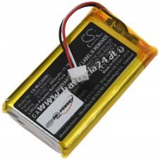 Batteria adatta all'unit di controllo della gru Meiller isar control 3 tipo 00009084422