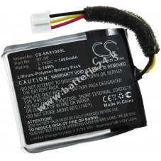 Batteria ricaricabile adatta agli altoparlanti Bluetooth Sony SRS XB10, SRS XB12, tipo SF 08 ecc.