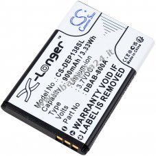 Batteria per telefono cellulare Doro 1378 1380 1382 1385 Senior