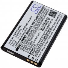 Batteria adatta per il telefono cellulare Panasonic KX TU110, KX TU110 EXB senior, tipo 523450AR