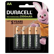 Batteria ricaricabili Duracell Ultra HR6DX1500, confezione blister da 4 pezzi