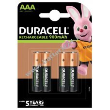 Duracell AAA Micro batteria per penna tiptoi 900mAh confezione in blister da 4 pezzi