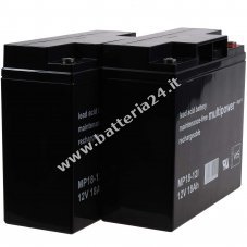 Batteria di ricambio Powery per: UPS APC Smart UPS 1500