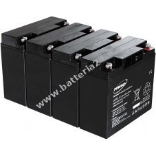 Batteria Powery al Gel di piombo per: UPS APC Smart UPS SMT2200I 20Ah (sostituisce anche 18Ah)