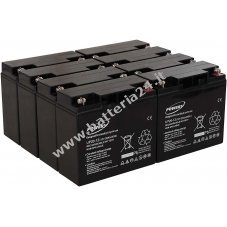 Batteria Powery al Gel di piombo per: UPS APC Smart UPS SUA5000RMI5U 20Ah (sostituisce anche 18Ah)