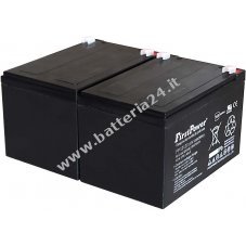 Batteria First Power al Gel di piombo per: APC Smart UPS 1000 12Ah 12V VdS