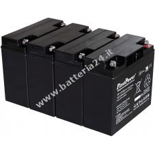 Batteria First Power al Gel di piombo per: UPS APC Smart UPS XL 2200 Tower/Rack Convertible 12V 18Ah VdS