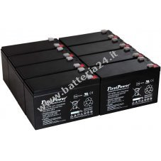 Batteria al gel di piombo First Power per: UPS APC Smart UPS XL 3000 RM 3U 7Ah 12V