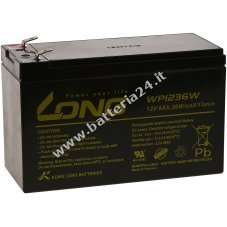 Batteria al piombo gel KungLong per UPS APC Smart UPS SC420 9Ah 12V (sostituisce anche 7,2Ah / 7Ah)