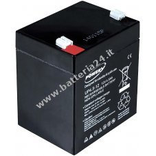 Batteria al Gel di piombo Powery per:APC Back UPS BF350 GR