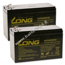 Batteria al piombo gel KungLong per UPS APC Smart UPS 750 9Ah 12V (sostituisce anche 7,2Ah / 7Ah)