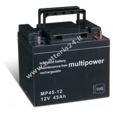 Powery Batteria al piombo (multipower) MP45 12I Vds