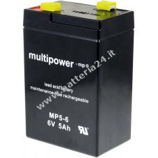 Powery Batteria al piombo (multipower) MP5 6