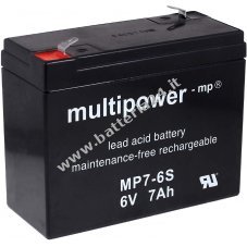 Powery Batteria al piombo (multipower) MP7 6S