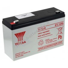 Batteria al piombo YUASA NP12 6 Vds