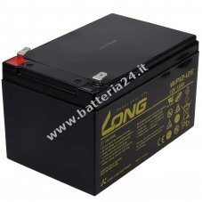 Batteria al piombo KungLong WP12 12E Vds con faston da 6,3 mm a prova di ciclo