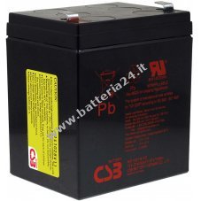 Batteria al piombo CSB ad alta corrente HR1221WF2 12V 5,1Ah