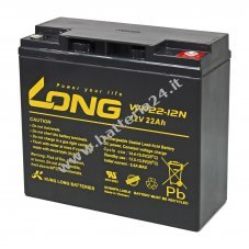 Batteria al piombo KungLong WP22 12NE a prova di ciclo