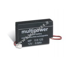 Powery Batteria al piombo (multipower) MP0,8 12S