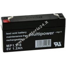 Powery Batteria al piombo (multipower) MP1.2 6