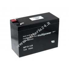 Powery Batteria al piombo (multipower) MP10 12S