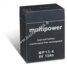 Powery Batteria al piombo (multipower) MP13 6